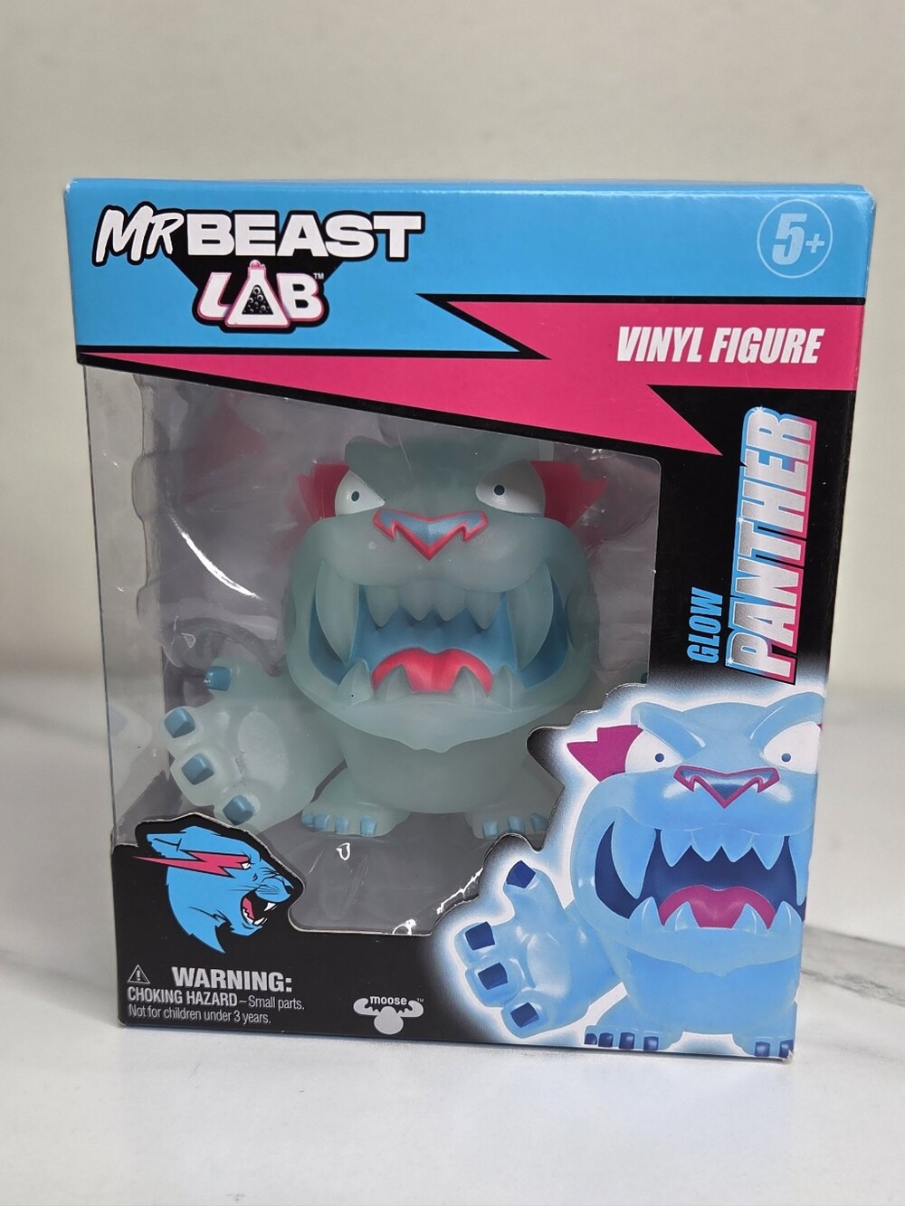 Mr Beast Lab Glow Panther Vinyl Figure